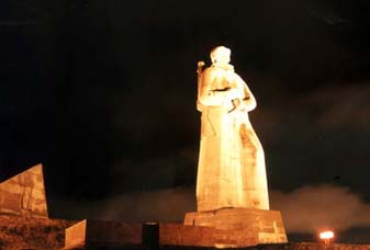 "Alesha" - Monument to the defence counsels of Murmansk edge